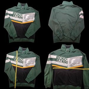 Vintage Ecko Unltd Track Jacket Mens Large Spellout Logo Embroidered Y2K Baggy